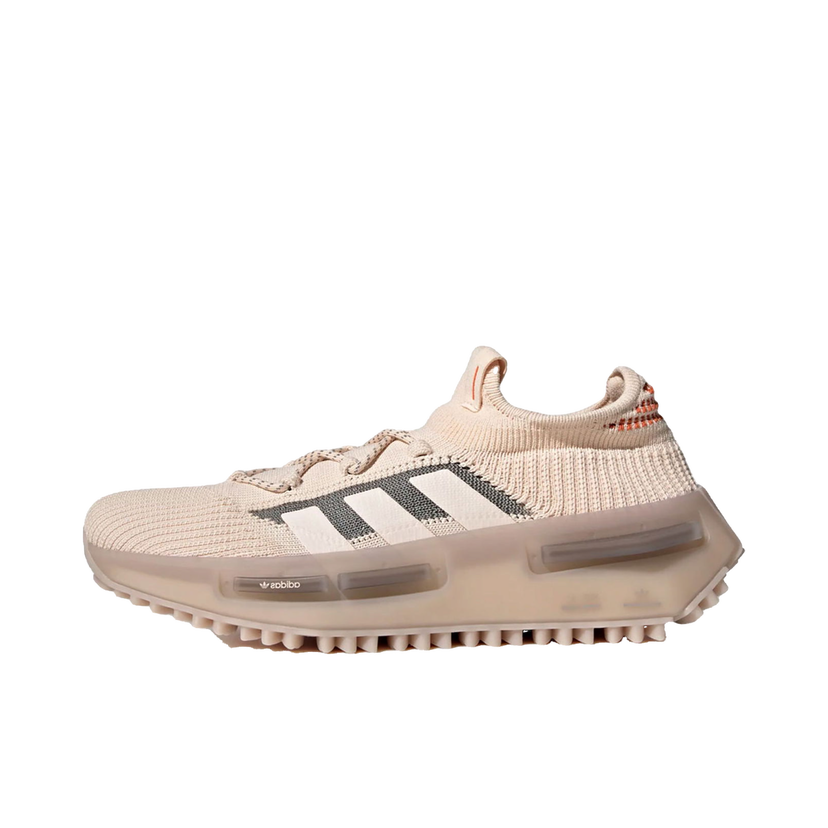Кецове и обувки adidas Originals NMD S1 Wonder Taupe Bliss Orange Бежово | ID1653