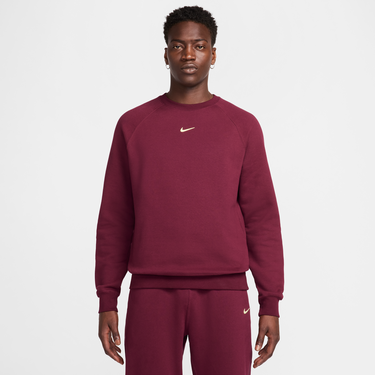 Суитчър Nike NOCTA Fleece Crewneck Sweatshirt Бургунди | FN8160-638, 2