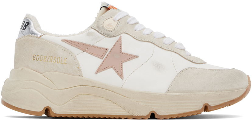 Кецове и обувки Golden Goose Golden Goose Running Sole Бяло | GWF00272.F005338.11698