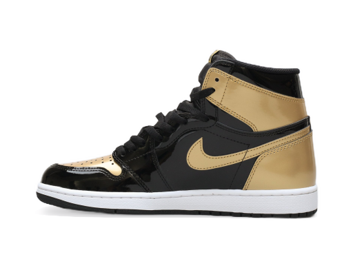 Лимитирано Издание Jordan Air Jordan 1 Retro High OG NRG "Gold Toe" Металик | 861428-007