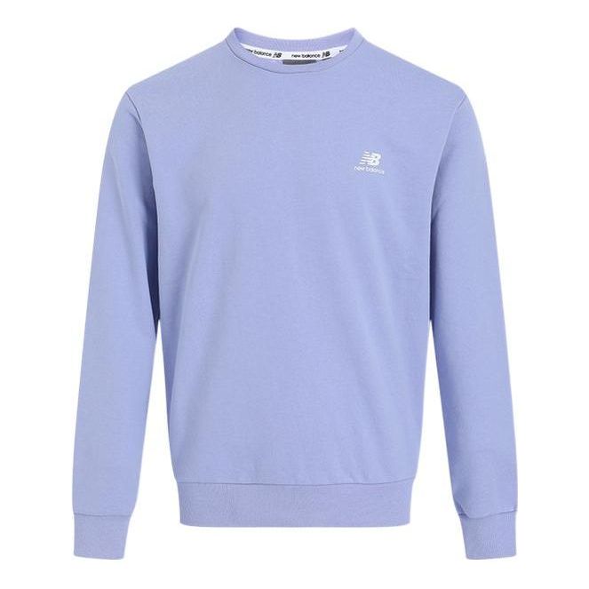 Суитчър New Balance Essentials Logo Sweatshirt Синьо | 5CB33223-DV, 0