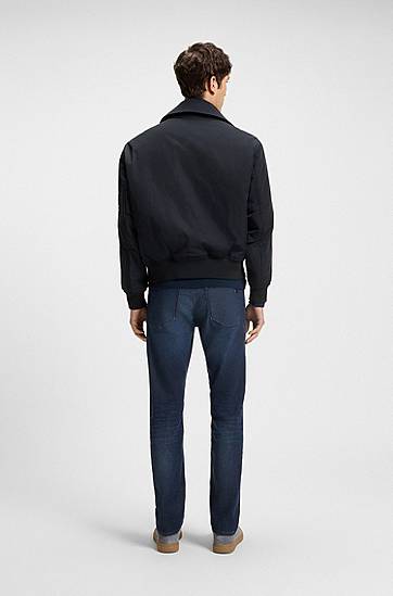 Яке бомбър BOSS Bomber Jacket with Detachable Liner Тъмно синьо | 50543492, 1