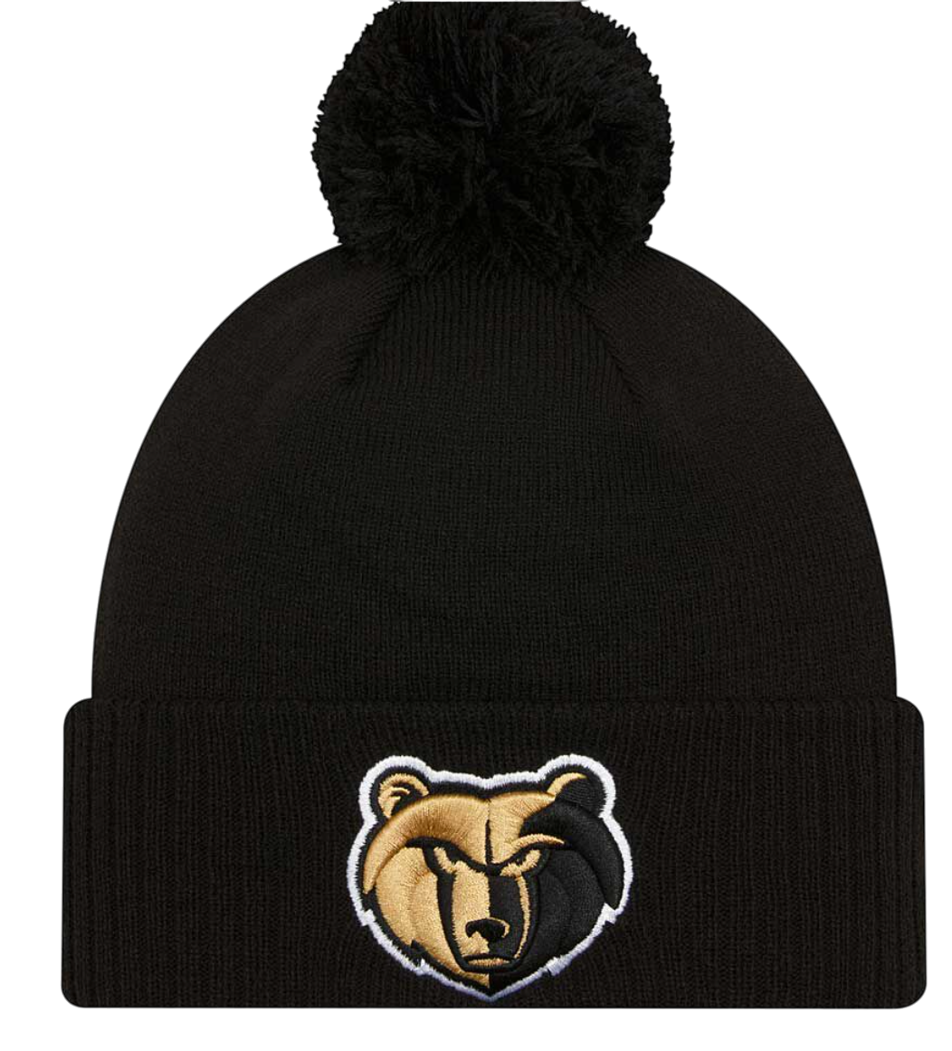 Шапка New Era New Era Memphis Grizzlies NBA Beanie Черно | 60430191-60430191, 0