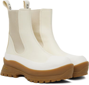 Кецове и обувки Stella McCartney Trace Chelsea Boots Бяло | 800397N0244, 3