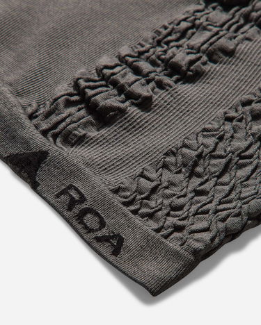 Суитчър ROA Seamless Knit Cropped Hoodie Сиво | RBWW054YA20 GRY0001, 3