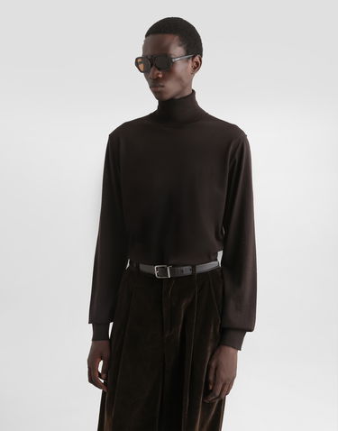 Пуловер Dolce & Gabbana Dolce & Gabbana Cashmere Turtleneck Pullover Кафяво | GXW05TJBW05M0682, 3