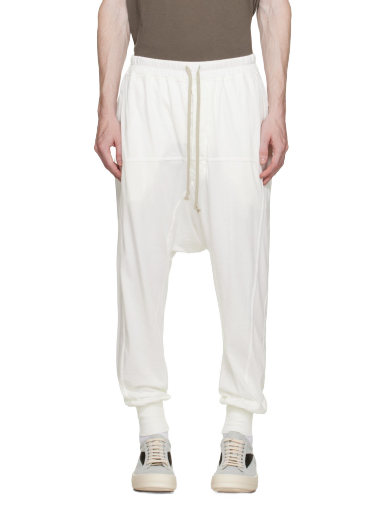 Спортни панталони Rick Owens DRKSHDW Drawstring Sweatpants Бяло | DU02C5395 RN