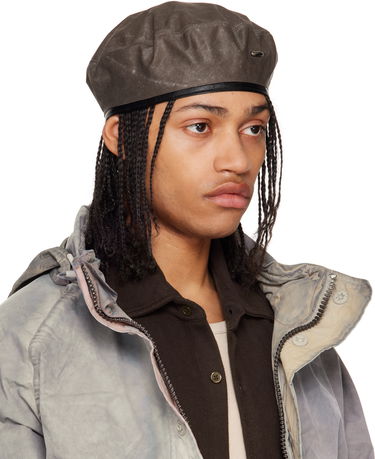 Барета OUR LEGACY Our Legacy Nylon Beret Сиво | A2258BAB, 3