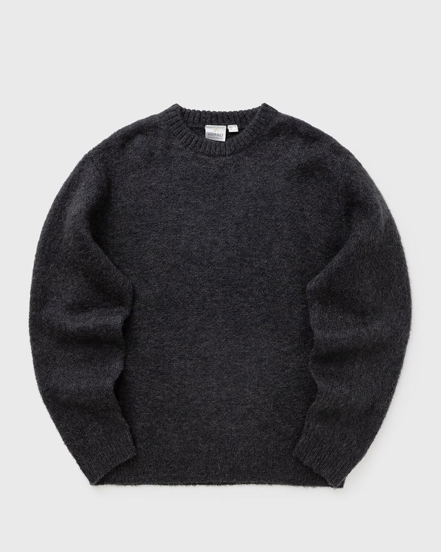 Fuzzy Mohair Crew Neck Sweater
