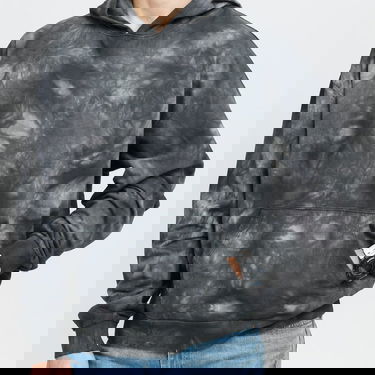 Суитчър Urban Classics Tye Dyed Hoody Сиво | TB4501, 2