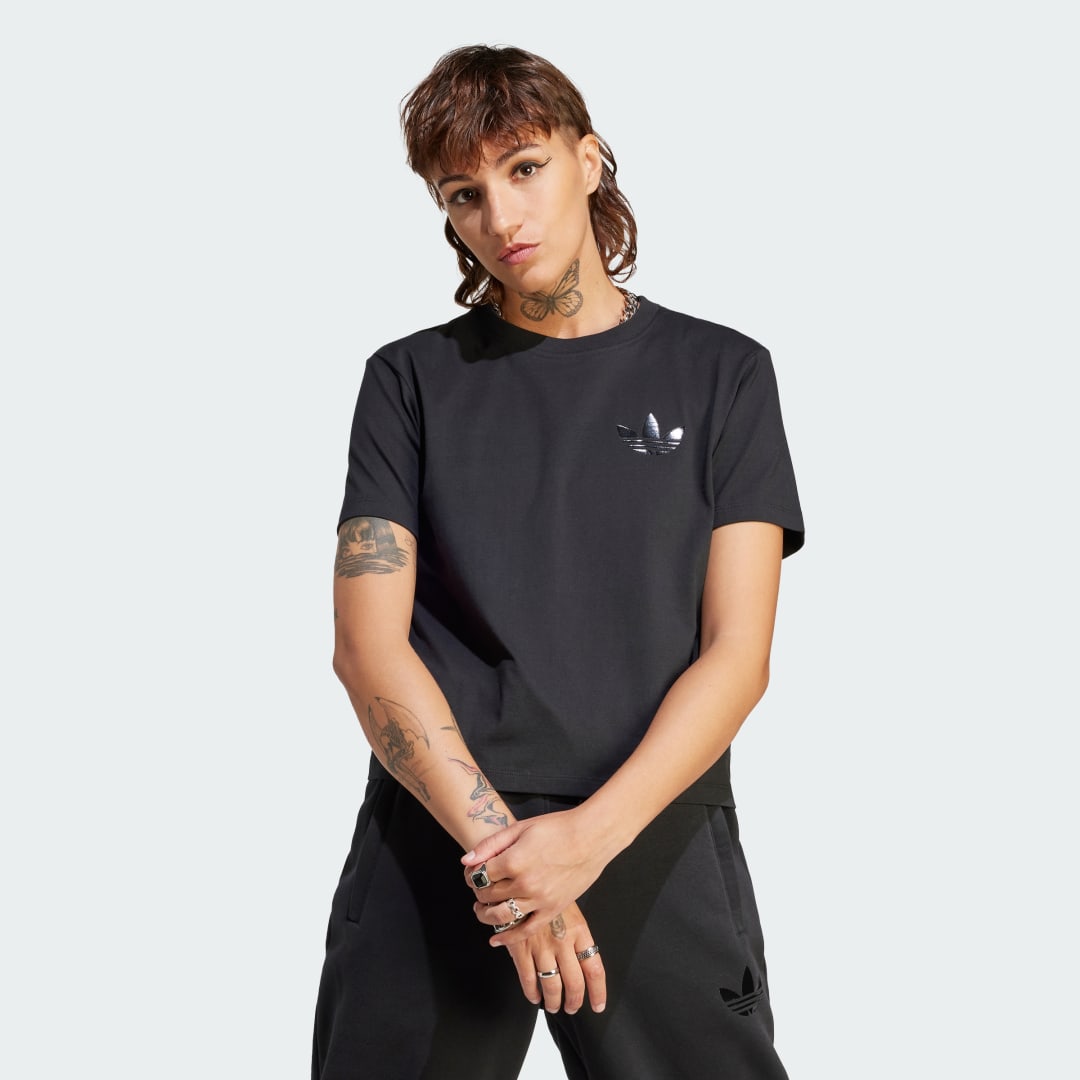 Тениска adidas Performance Multiple Logo T-Shirt Черно | II3185, 0