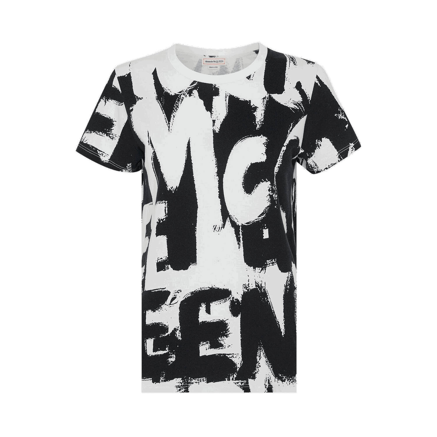 Тениска Alexander McQueen Allover Grafitti T-Shirt Многоцветен | 710630QZAGB0909, 0