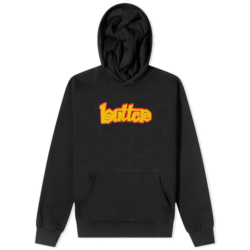 Суитчър Butter Goods Swirl Hoodie Черно | BUTTERQ1240075