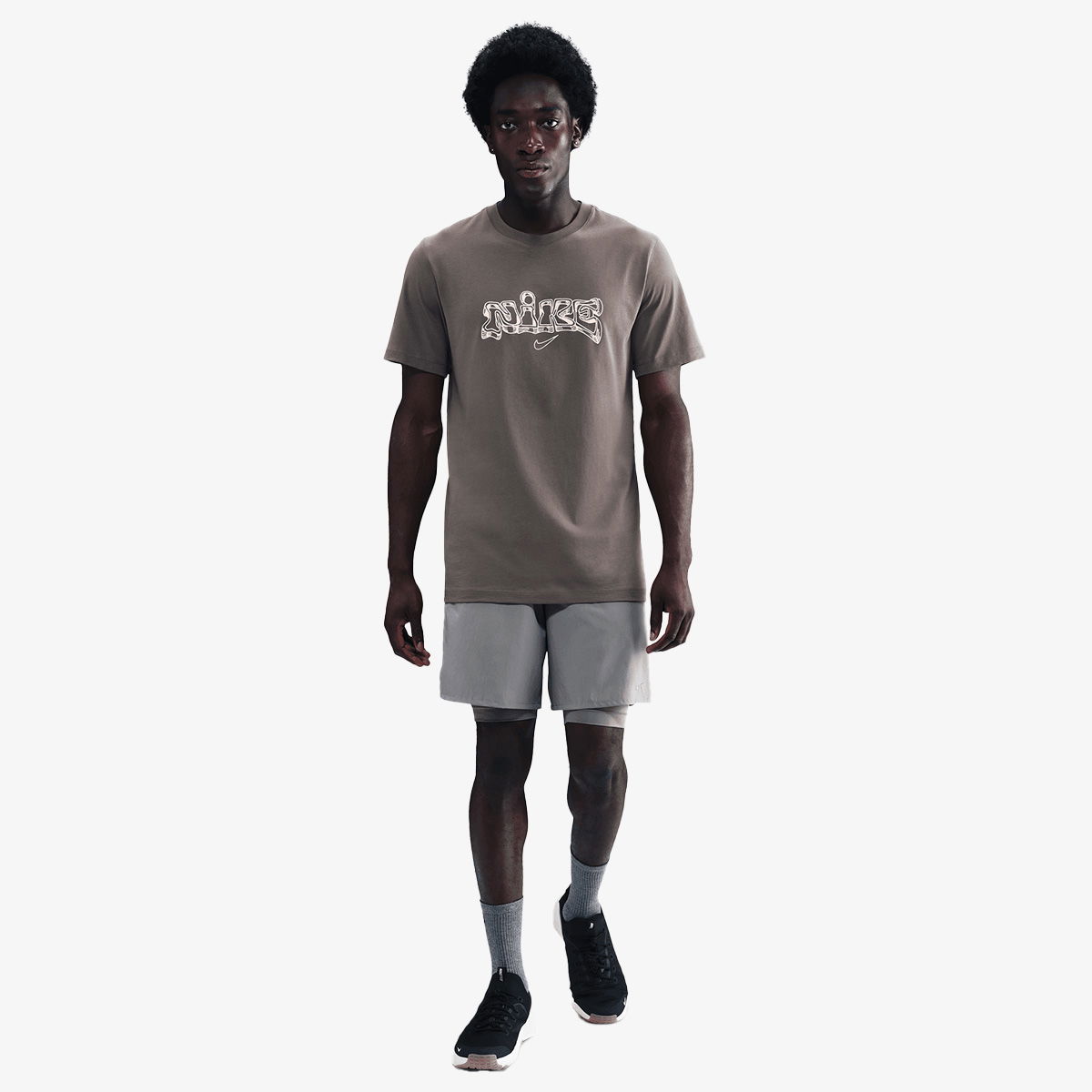 Тениска Nike Men's IYKYK Fitness T-Shirt Сиво | HV4180-289, 0