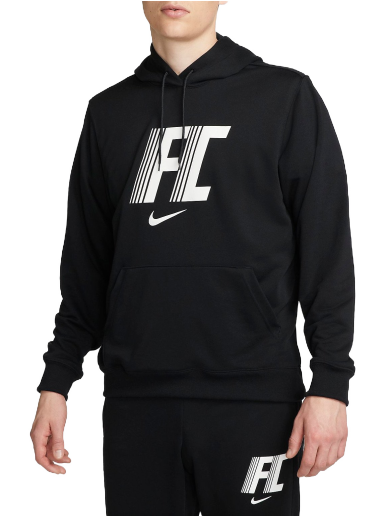 Суитчър Nike Dri-FIT FC Fleece Hoodie Черно | dv9757-010