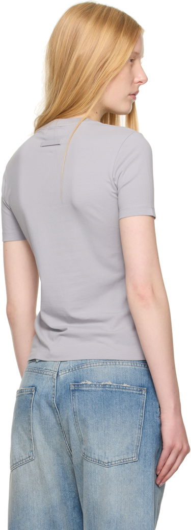 Тениска Jean Paul Gaultier Jean Paul Gaultier Cotton Water Print T-Shirt Сиво | 25/03-W-TO294-J002-134812, 2