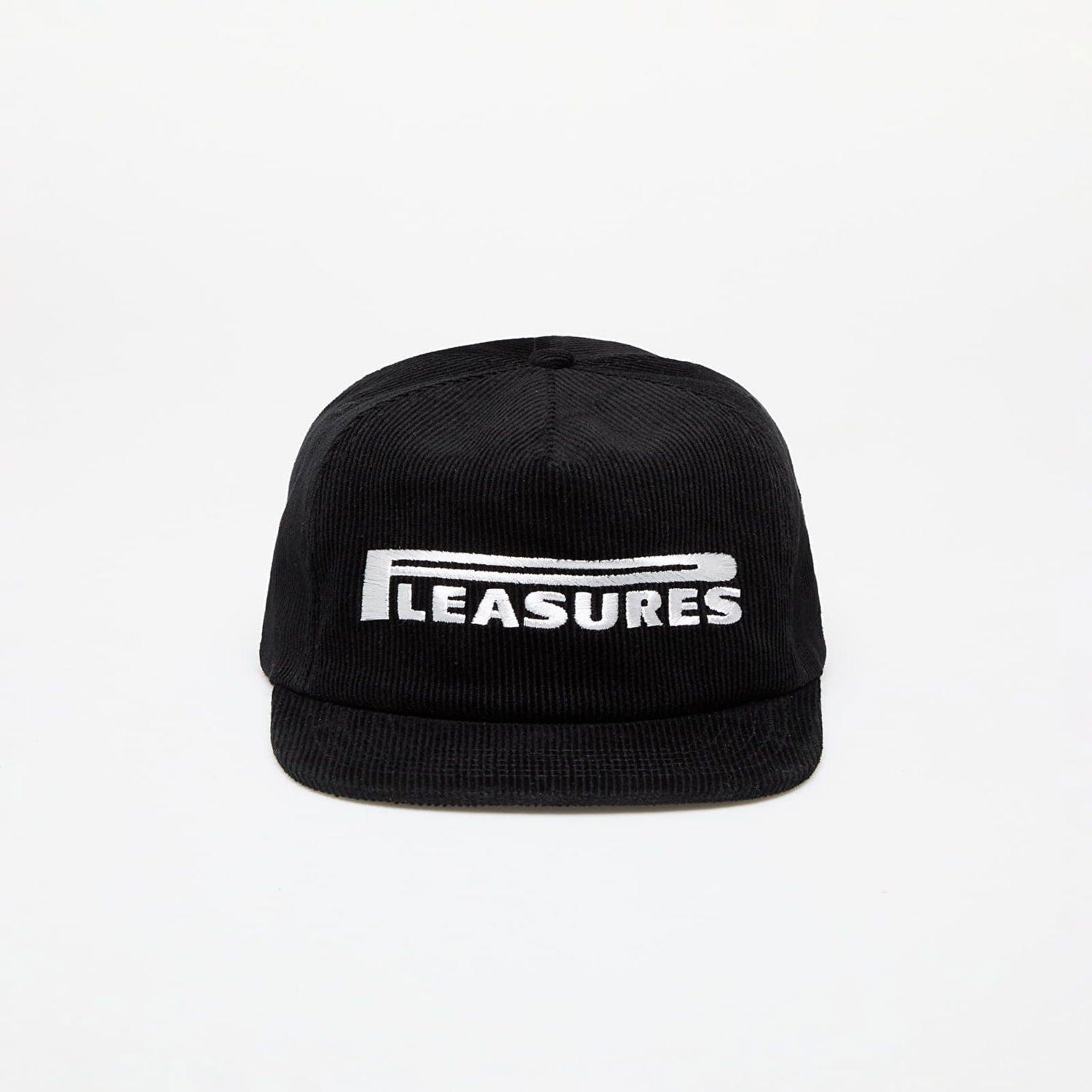 Шапка с козирка Pleasures Pit Stop Corduroy Cap Черно | P24SP066 BLACK, 0