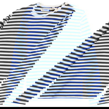 Тениска BEAMS Beams Boy Long Sleeve Striped T-Shirt Синьо | 13140060654-75, 1