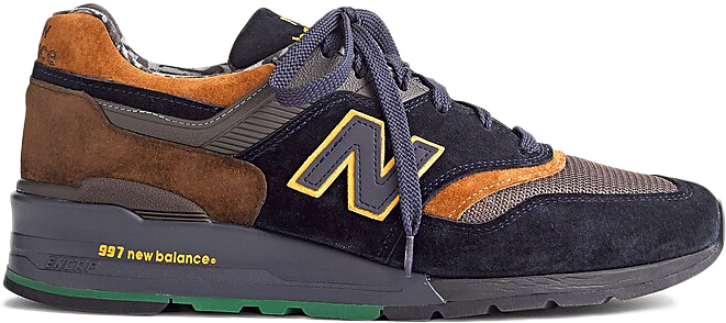 Кецове и обувки New Balance J. Crew x 997 Wild Nature Pack Grizzly Bear "Tree Bark" Многоцветен | M997JCN
