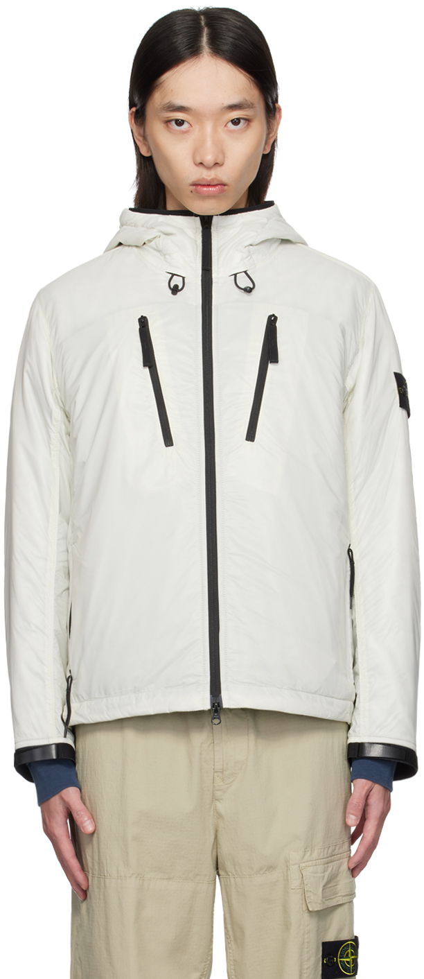 Яке Stone Island Off-White Packable Insulated Jacket Бяло | 8115Q0425, 0