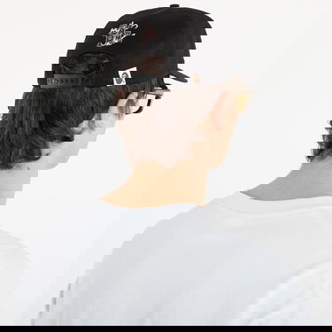 Шапка с козирка BAPE BAPE® x FOOTSHOP - Scribble Ape Cap Black Черно | 001CPL721311MBLK, 3