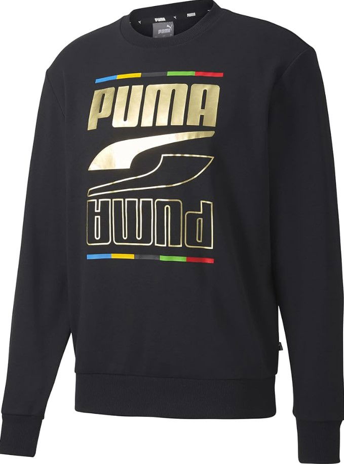 Суитчър Puma Rebel Crew 5 Continents TR Черно | 584608-01, 0