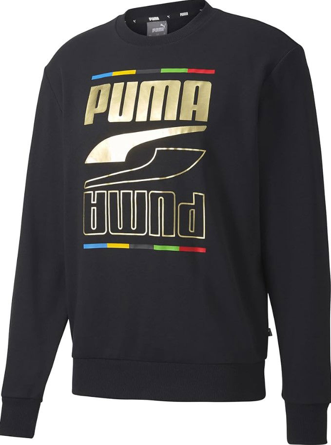 Суитчър Puma Rebel Crew 5 Continents TR Черно | 584608-01