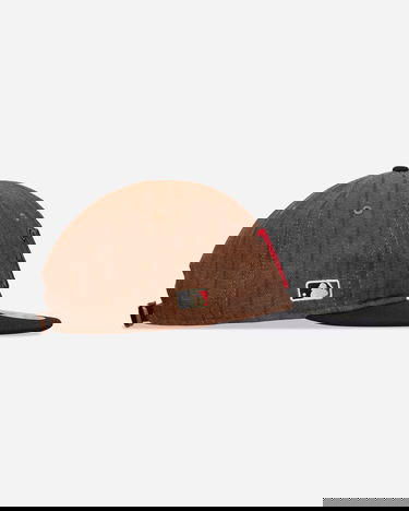 Шапка с козирка New Era Boston Red Sox Three Looms x MLB Wool Pinstripe 9FIFTY Cap Кафяво | IY70 TAN, 5