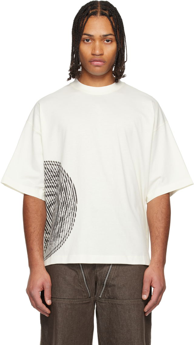 Jean Paul Gaultier 'JPG' Laurier Stamp Oversized T-shirt