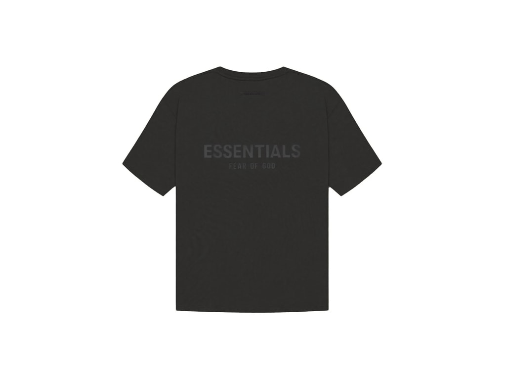 Тениска Fear of God Essentials S21 T-shirt Black Limo Черно | 125SU212060F, 0