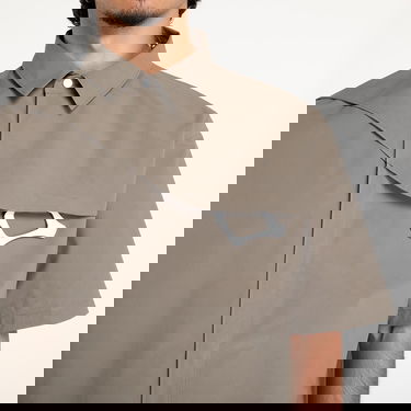 Риза HELIOT EMIL Nylon Shirt with Carabiner Кафяво | HE_M_05_018_P04_DG23, 2