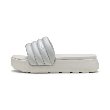 Кецове и обувки Puma Karmen Puffy Aqua Metallics Slides Сиво | 400679_01, 3