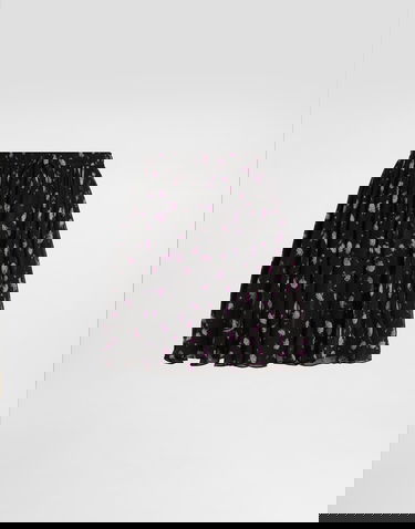 Пола Dolce & Gabbana Dolce & Gabbana Carnations-print Chiffon Circle Skirt Многоцветен | F4DB6TIS10ZHN5XX, 0