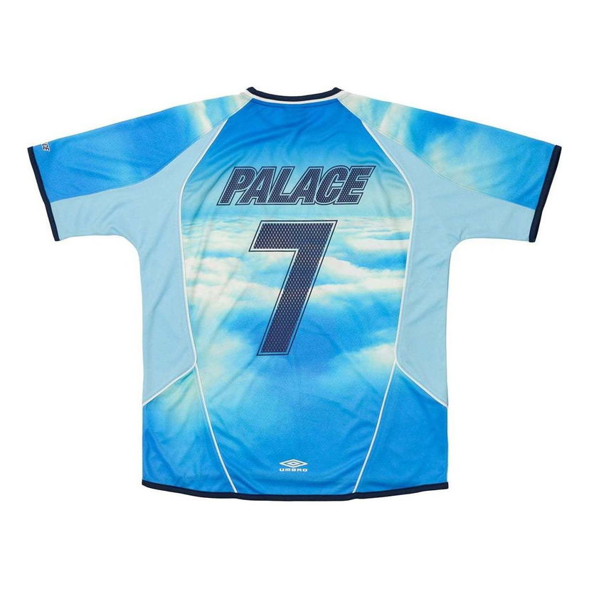 Фланелка Palace Palace x Umbro Away Dream Sky T-Shirt Синьо | P26UMES076