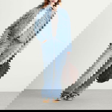 Риза Anine Bing Paxton Denim Shirt Синьо | A-07-11690-WHD9, 4