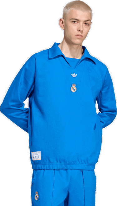 Суитчър adidas Performance Real Madrid Terrace Icons Training Top Синьо | JX6789, 4