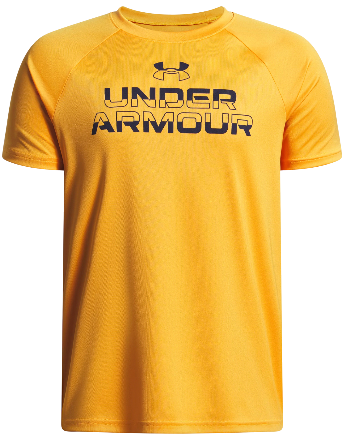 Тениска Under Armour Short Sleeve Tech Split Wordmark T-Shirt Жълто | 1383010-793, 0