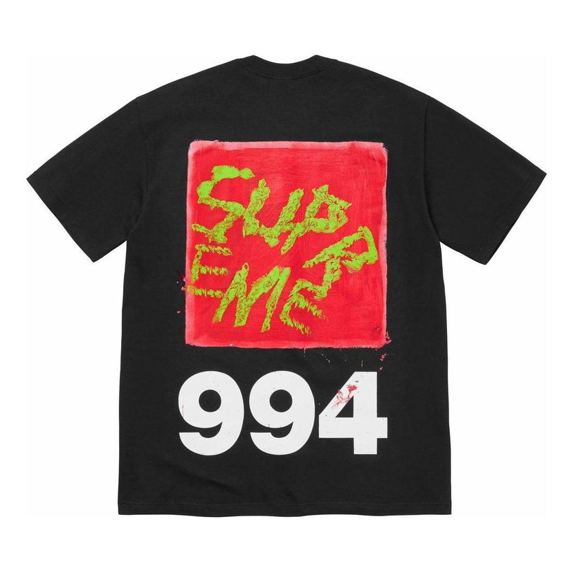 Тениска Supreme Paint Graphic Print Tee Черно | SUP-SS24-158