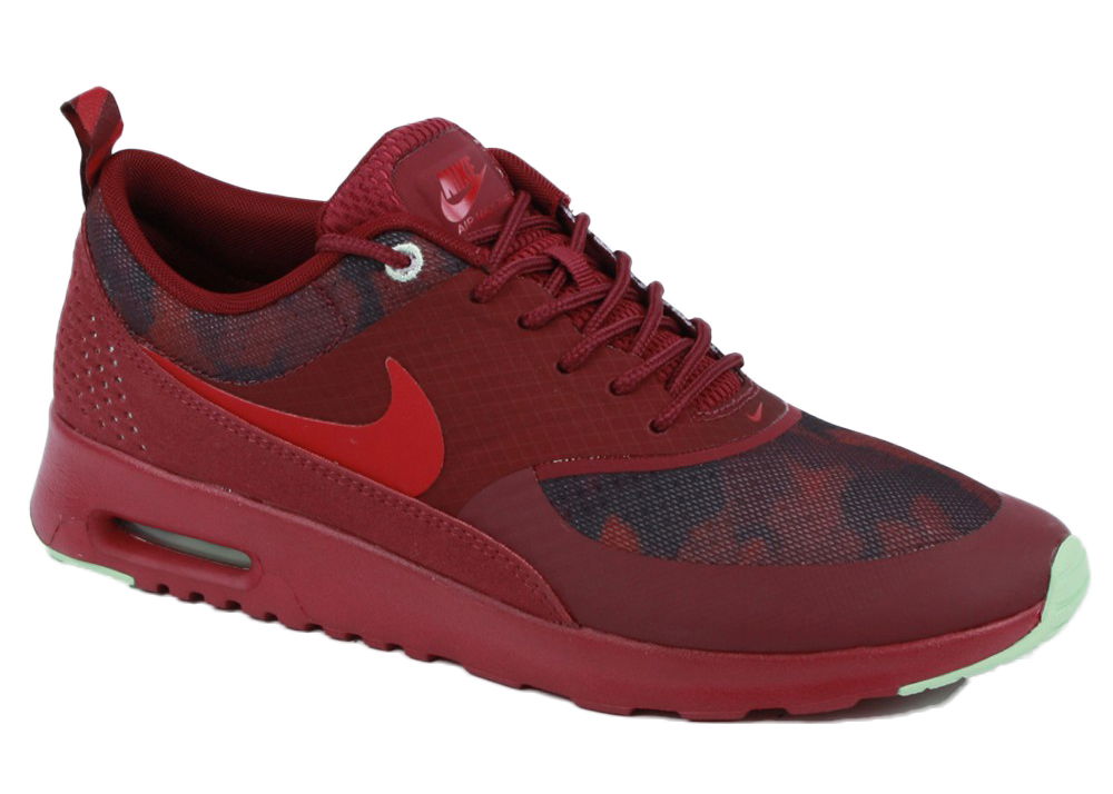 Кецове и обувки Nike Air Max Thea "Print Cherrywood" W Бургунди | 599408-600, 0