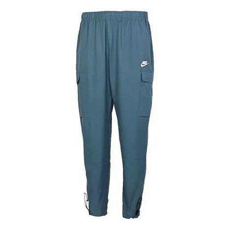 Карго панталони Nike Sportswear Woven Cargo Pants Синьо | CU4326-058, 0