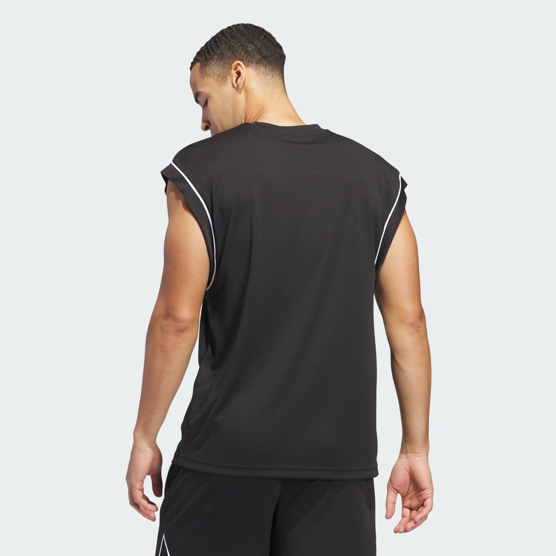 Потник adidas Performance Sleeveless Basketball Tank Top Черно | JN4722, 1