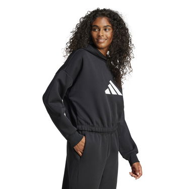 Суитчър adidas Performance Cropped Hoodie Черно | JE0136, 3