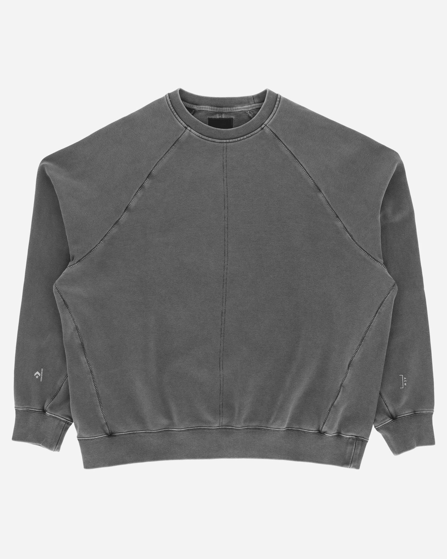 Суитчър Converse A-COLD-WALL* x Fleece Crewneck Sweatshirt Сиво | 10026349-A02, 0