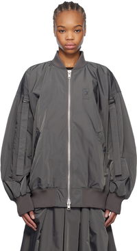 Yohji Yamamoto R-Belted Bomber Jacket