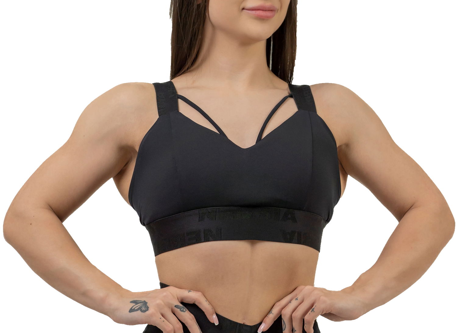 Сутиен NEBBIA Padded Sports Bra INTENSE Iconic Черно | 8440120, 0