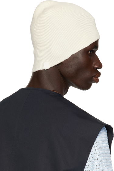 Шапка Jil Sander Jil Sander Rib-Knit Beanie Черно | J47ZZ0130_J14773, 4