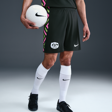 Фланелка Nike Australia Stadium 2025 Dri-FIT Replica Men's Soccer Shorts Черно | HQ1449-321, 3