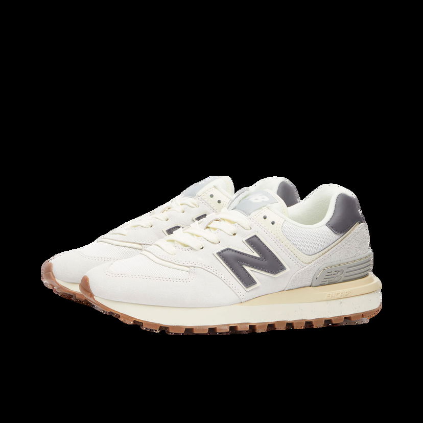 Кецове и обувки New Balance U574LGAN in Alloy/White, Size UK 11 | END. Clothing Бяло | U574LGAN