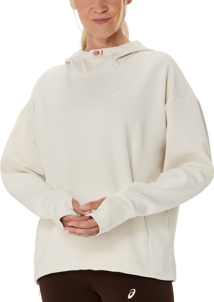 Суитчър Asics Asics Nagino Run Adjustable Hoodie Бяло | 2012d142-200, 0