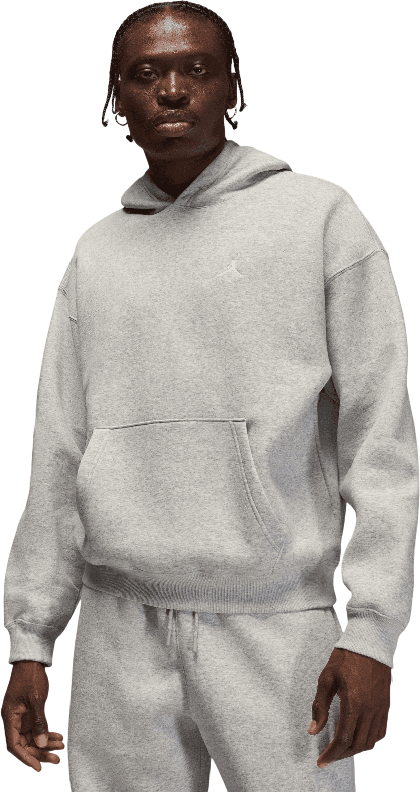 Суитчър Jordan Jordan Brooklyn Oversized Hoody Сиво | ib7235-050, 0